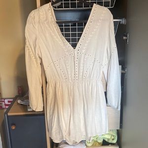 ASTR The Label cream romper